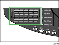 panel keys illustration