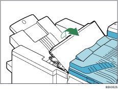 1000-sheet finisher illustration