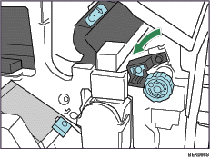 2 tray finisher illustration