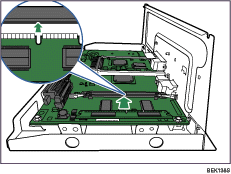 SDRAM module illustration