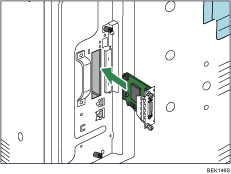 Interface unit illustration