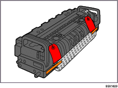 Fusing unit illustration