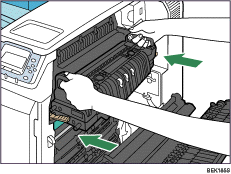 Fusing unit illustration
