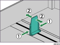 Paper tray illustration
