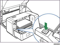 Paper feed unit illustration