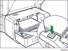 Paper tray illustration