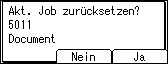 Abbildung Bedienfeldanzeige
