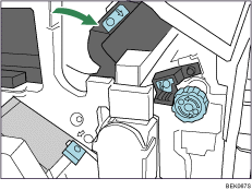 Illustration du finisseur 2 réceptacles