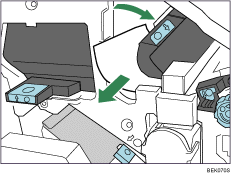 Illustration du finisseur 2 réceptacles