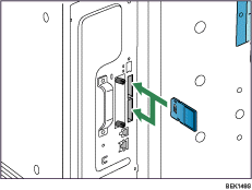 Illustration de la carte en option