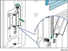 Illustrazione della scheda controller