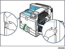 Illustrazione dello sportello anteriore