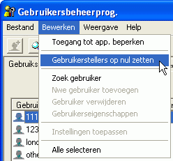 Illustratie van toepassingsscherm