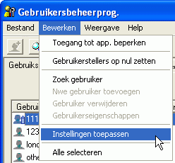 Illustratie van toepassingsscherm