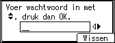 Schermafbeelding bedieningspaneel