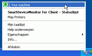 Illustratie van toepassingsscherm