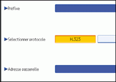Illustration de l&apos;écran du panneau de commande