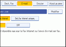 Illustration de l&apos;écran du panneau de commande