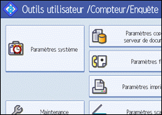 Illustration de l&apos;écran LCD