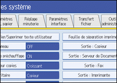 Illustration de l&apos;écran LCD