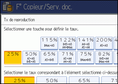 Illustration de l&apos;écran du panneau de commande