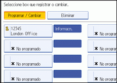 Ilustración del panel de operaciones