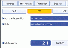 Ilustración del panel de operaciones