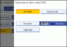 Ilustración del panel de operaciones