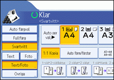 Bild av användarpanelen