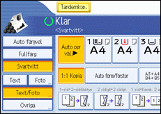 Bild av användarpanelen