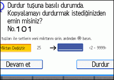 lem paneli ekrannn gösterimi