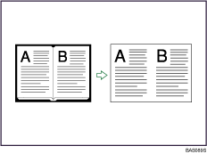 Illustratie van Midden/rand wissen