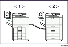 Illustratie van connect copy taakstroom