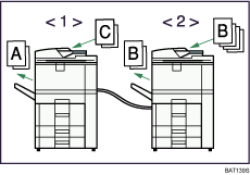 Illustratie van connect copy taakstroom