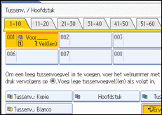 Schermillustratie bedieningspaneel