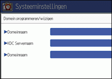 Schermafbeelding Bedieningspaneel