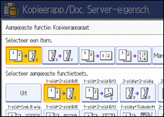 Schermafbeelding Bedieningspaneel