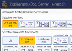 Schermafbeelding Bedieningspaneel