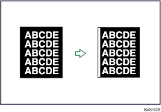 Illustration af 3 sider fuldt tryk