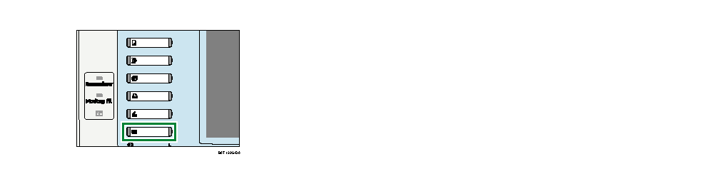 Illustration af tasten Andre funktioner