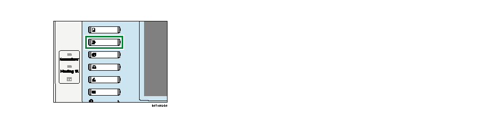 Illustration af Dokument Server taster