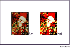 Illustration af justering af billedegenskaber