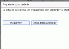 Illustration af betjeningspanelets skærm