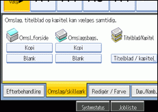 Illustration af betjeningspanelets sk&aelig;rm