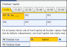 Illustration af betjeningspanelets sk&aelig;rm