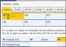 Illustration af betjeningspanelets sk&aelig;rm