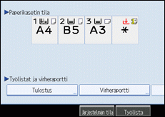 Käyttöpaneelin näyttö