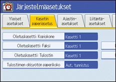 Käyttöpaneelin näyttö