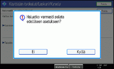 Käyttöpaneelin näyttö