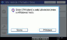 Ovládací panel
